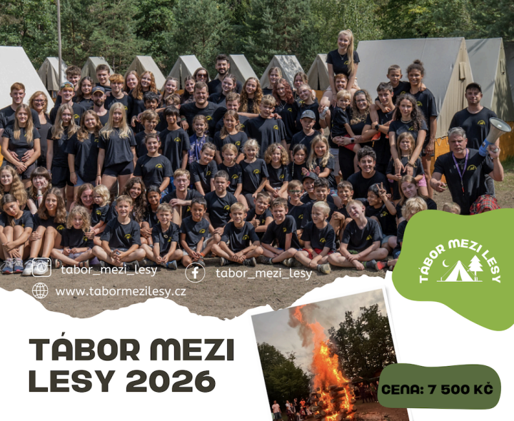 Tábor mezi lesy 2026