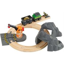 Brio Set vláček s překladištěm pro těžbu zlata