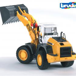 Bruder Liebherr traktor s radlicí na úklid silnic 1:16