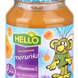 Hello ovocný příkrm S meruňkami (4m)
