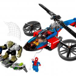 Lego Super Heroes 76016 Pavoučí záchranný vrtulník