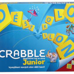 Mattel Scrabble junior CZ