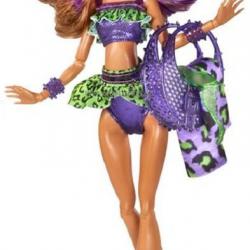 Monster High Příšerky v plavkách Clawdeen Wolf - II. jakost