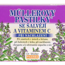 Müllerovy pastilky se šalvějí a vitaminem C