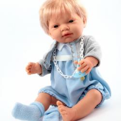 Nines 33000 Recien nacido plaváček s vlasy kluk