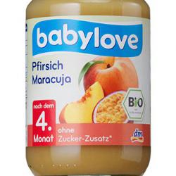ovocný příkrm Broskev a maracuja BIO (4m)