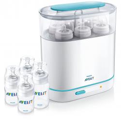 Philips Avent Sterilizátor parní elektrický, 3 v 1, SCF285/03 - II. jakost