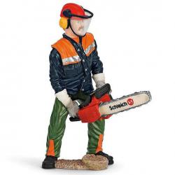 Schleich Dřevorubec s řetězovou pilou