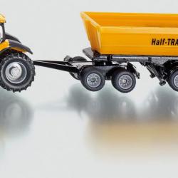 SIKU Traktor se sklápěcím přívěsem, 1:87
