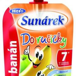 Sunárek Do ručičky banán 12 x 90g