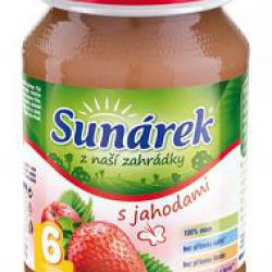Sunárek ovocný příkrm S jahodami (6m)