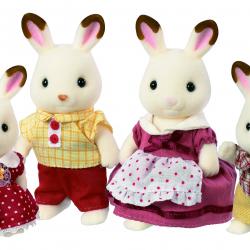 Sylvanian Families Rodina chocolate králíků