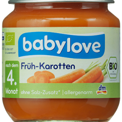 zeleninový příkrm Jarní mrkev BIO (4m)
